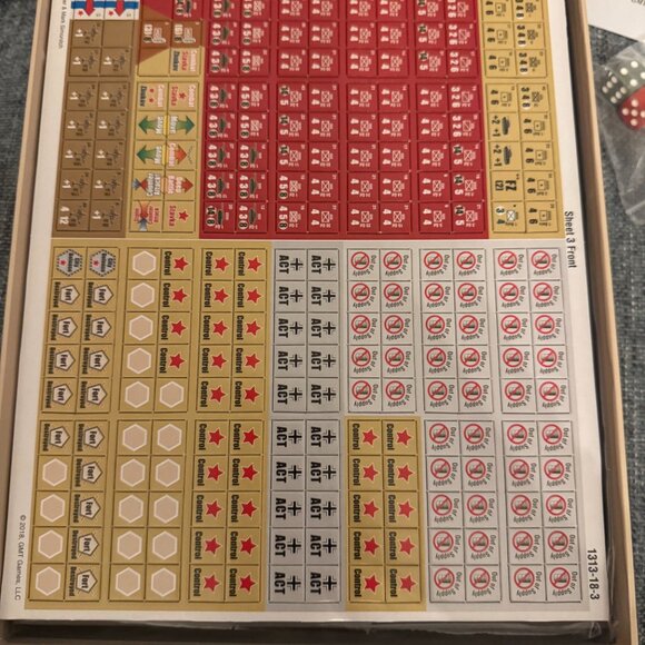 The Dark Valley (open, unpunched) GMT Games - Picture 11 of 13